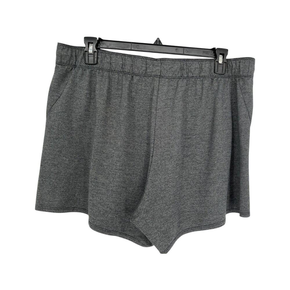 Nike Shorts Women's Size Large Gray Heather Training Athletic Gym Activewear